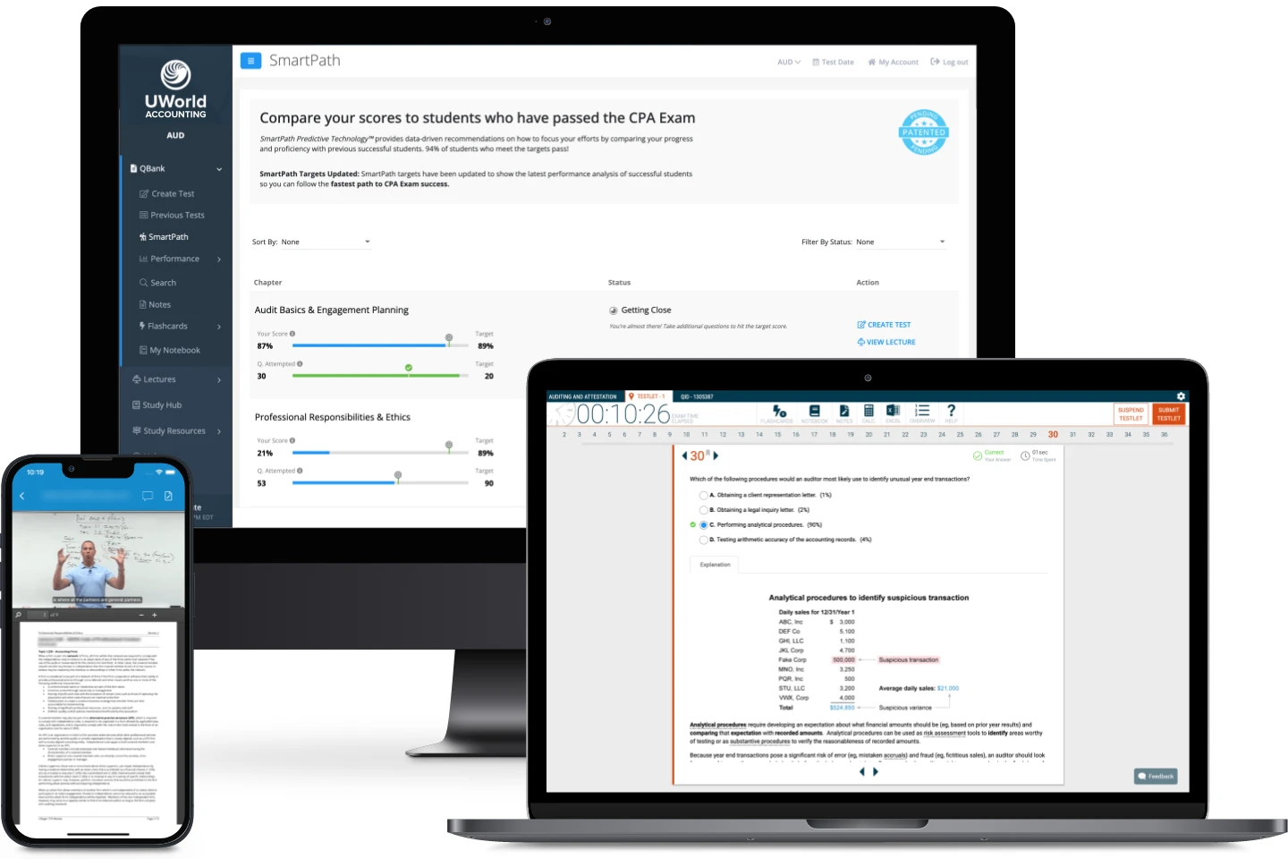 2025 us cpa premier course cluster image